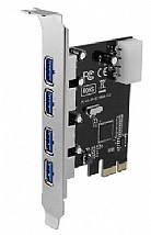 כרטיס הרחבה GolD Touch PCI EXPRESS Card - USB3.0 4Port כרטיס הרחבה GolD Touch PCI EXPRESS Card - USB3.0 4Port