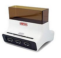 תחנת עגינה לדיסק קשיח כולל מפצל USB 3.0 מבית UNITEK דגם Y-1074 תחנת עגינה לדיסק קשיח כולל מפצל USB 3.0 מבית UNITEK דגם Y-1074