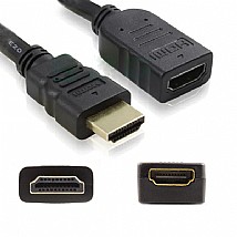 כבל מאריך GOLD TOUCH HDMI 0.5M כבל מאריך GOLD TOUCH HDMI 0.5M