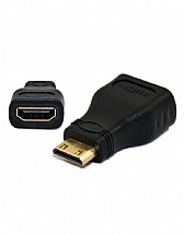 מתאם MINI HDMI זכר ל HDMI נקבה מתאם MINI HDMI זכר ל HDMI נקבה