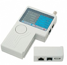 בודק כבל רשת Luggar Remote Cable Tester HP1602 בודק כבל רשת Luggar Remote Cable Tester HP1602