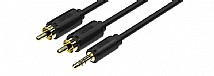 כבל אודיו 1.5 מטר UNITEK RCA Y-C938BK כבל אודיו 1.5 מטר UNITEK RCA Y-C938BK