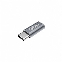 מתאם UNITEK USB-C to Micro USB Adaptor Y-A027AGY מתאם UNITEK USB-C to Micro USB Adaptor Y-A027AGY