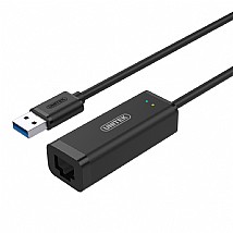 מתאם רשת UNITEK USB3.0 Gigabit Ethernet Y-3470 מתאם רשת UNITEK USB3.0 Gigabit Ethernet Y-3470