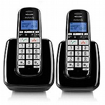 טלפון אלחוטי בעברית עם דיבורית ושלוחה נוספת Motorola S3002 טלפון אלחוטי בעברית עם דיבורית ושלוחה נוספת Motorola S3002