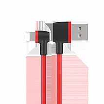 כבל UNITEK L-Shape USB Lightning Cable C4047RD כבל UNITEK L-Shape USB Lightning Cable C4047RD