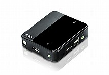קופסת מיתוג DisplayPort CS782DP ו USB ל-2 מחשבים ברזולוציה 4K-UHD קופסת מיתוג DisplayPort CS782DP ו USB ל-2 מחשבים ברזולוציה 4K-UHD