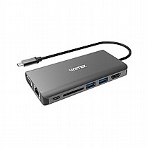 תחנה למחשב UNITEK uHUB O8+ 8-in-1 D1019A תחנה למחשב UNITEK uHUB O8+ 8-in-1 D1019A