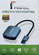 מתאם PROTEC DM159 USB 3.0 to VGA Adapter מתאם PROTEC DM159 USB 3.0 to VGA Adapter