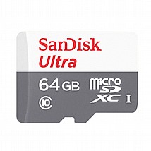 כרטיס זיכרון SanDisk Ultra SDSQUNR-064G 64GB Micro SD סנדיסק כרטיס זיכרון SanDisk Ultra SDSQUNR-064G 64GB Micro SD סנדיסק