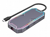 תחנה למחשב נייד UNITEK uHUB P5+ 5-in-1 H1107B תחנה למחשב נייד UNITEK uHUB P5+ 5-in-1 H1107B
