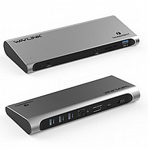 תחנת עגינה אוניברסלית למחשב נייד Wavlink USB3.0 HDMI & DVI Dual-Monitor WL-UG39DK7 תחנת עגינה אוניברסלית למחשב נייד Wavlink USB3.0 HDMI & DVI Dual-Monitor WL-UG39DK7