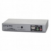 מתג Gold Touch KVM-DP-2 KVM מתג Gold Touch KVM-DP-2 KVM
