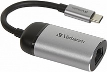 מתאם USB-C ל-Verbatim Gigabit Ethernet מתאם USB-C ל-Verbatim Gigabit Ethernet