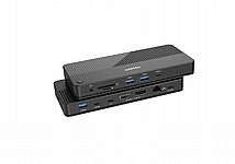 תחנת עגינה UNITEK D1079A USB4 8K Multi-Port Hub תחנת עגינה UNITEK D1079A USB4 8K Multi-Port Hub