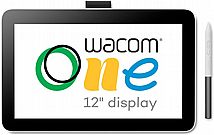 לוח גרפי Wacom One 12 Drawing Tablet DTC121W0B לוח גרפי Wacom One 12 Drawing Tablet DTC121W0B