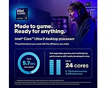 מעבד Intel® Core™ Ultra 9 Processor 285K Box אינטל מעבד Intel® Core™ Ultra 9 Processor 285K Box אינטל