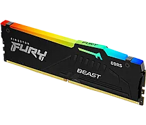 זכרון למחשב Kingston Fury Beast RGB DDR5 5600MHz 16GB KF556C40BBA-16 זכרון למחשב Kingston Fury Beast RGB DDR5 5600MHz 16GB KF556C40BBA-16