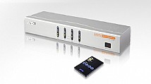 ממתג 4 פורטים HDTV ATEN VS431 ממתג 4 פורטים HDTV ATEN VS431