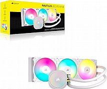 קירור נוזלי Corsair iCUE NAUTILUS 240 RS RGB 240mm AIO קירור נוזלי Corsair iCUE NAUTILUS 240 RS RGB 240mm AIO