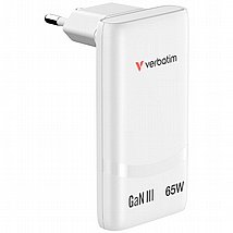 מטען קיר Verbatim Fold ‘n’ Go GaN Charger בצבע לבן מטען קיר Verbatim Fold ‘n’ Go GaN Charger בצבע לבן