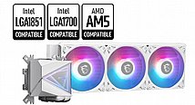 קירור נוזלי למעבד MSI MAG CORELIQUID I360 WHITE קירור נוזלי למעבד MSI MAG CORELIQUID I360 WHITE