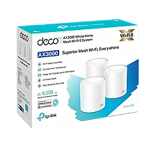 נקודת גישה TP-LINK Deco X50 AX3000 3-Pack נקודת גישה TP-LINK Deco X50 AX3000 3-Pack