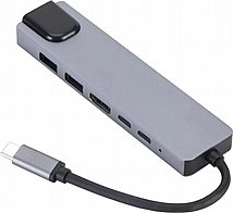תחנת עגינה 6 ב-1 PeakLinc PLC6P USB-C תחנת עגינה 6 ב-1 PeakLinc PLC6P USB-C