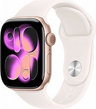 שעון חכם Apple Watch Series 11 2025 42mm Aluminum Case Sport Band GPS אפל שעון חכם Apple Watch Series 11 2025 42mm Aluminum Case Sport Band GPS אפל