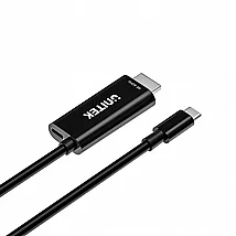 כבל UNITEK TYPE-C TO HDMI V1439ABK01 כבל UNITEK TYPE-C TO HDMI V1439ABK01