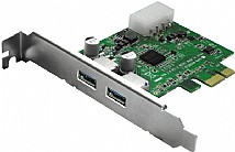 כרטיס הרחבה PCI-Express עם 2 יציאות USB 3.0 מבית SILVER LINE כרטיס הרחבה PCI-Express עם 2 יציאות USB 3.0 מבית SILVER LINE