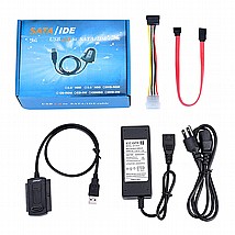 ערכת טכנאי USB 2.0 TO IDE+SATA CABLE ערכת טכנאי USB 2.0 TO IDE+SATA CABLE